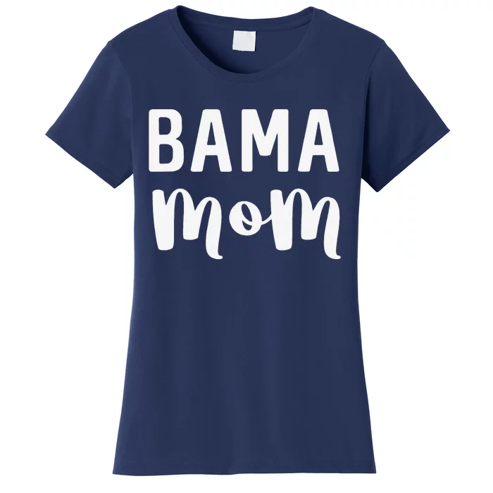 Bama Mom Alabama Gift Mother's Day Football Women's T-Shirt