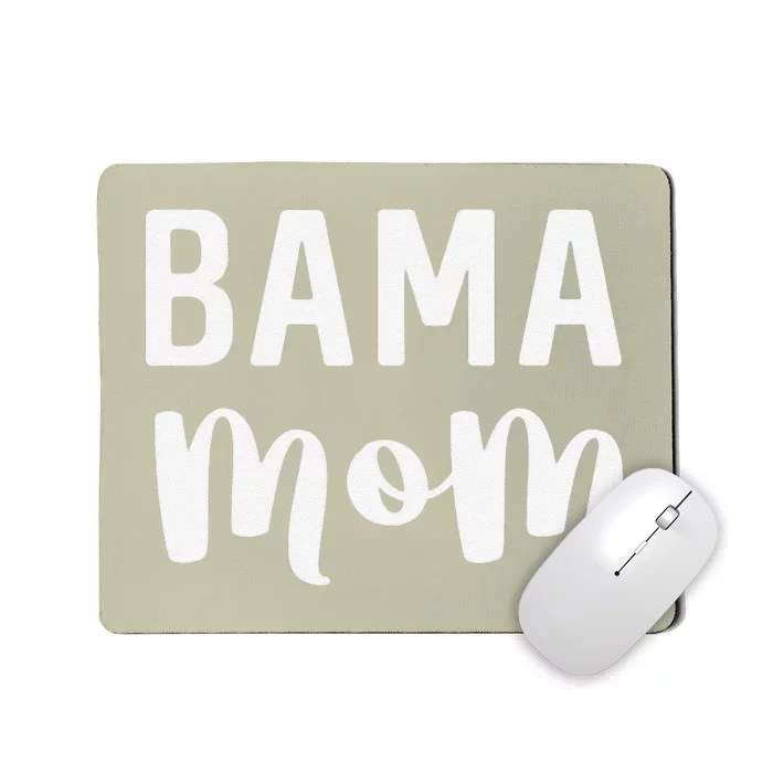 Bama Mom Alabama Gift Mother's Day Football Mousepad