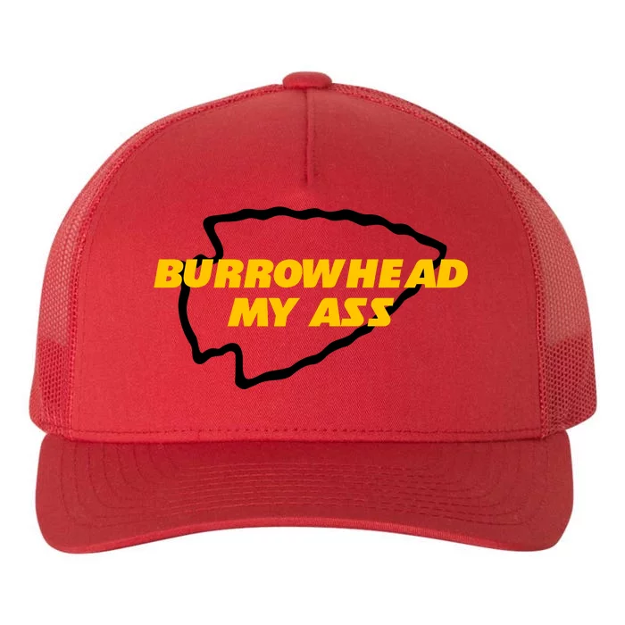 BurrowHead My Ass Funny Meme Yupoong Adult 5-Panel Trucker Hat