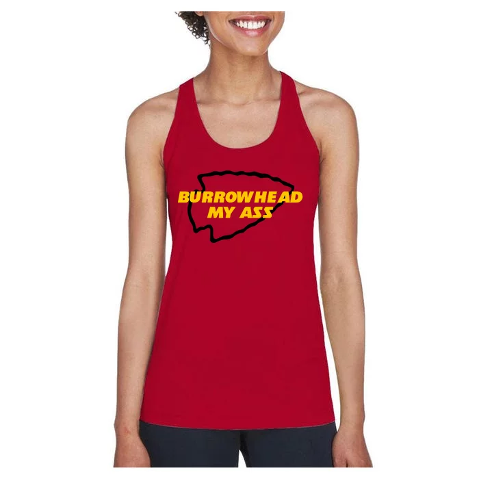 BurrowHead My Ass Funny Meme Women's Racerback Tank