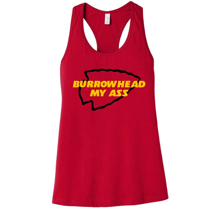 BurrowHead My Ass Funny Meme Women's Racerback Tank