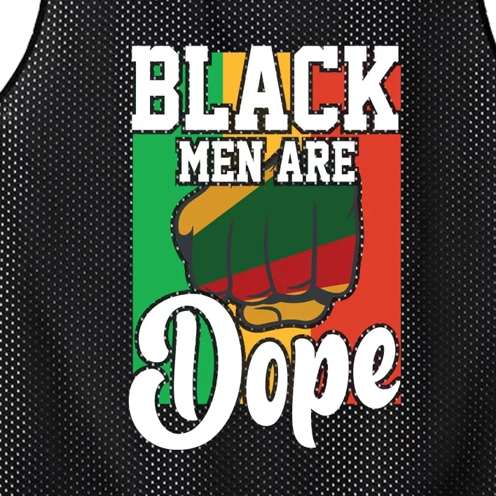 Black Man Are Dope Black History Month Gift Mesh Reversible Basketball Jersey Tank