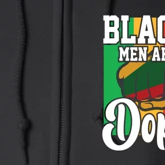 Black Man Are Dope Black History Month Gift Full Zip Hoodie