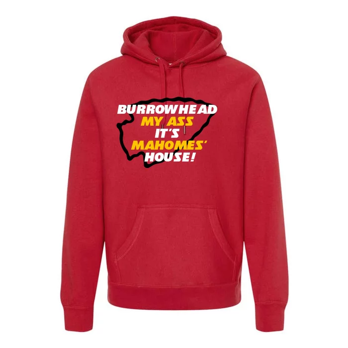 BurrowHead My Ass Funny Meme Premium Hoodie