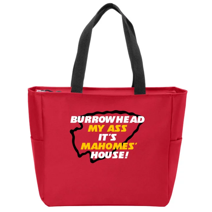 BurrowHead My Ass Funny Meme Zip Tote Bag