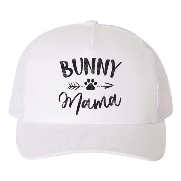 Bunny Mama Animal Lovers Pet Owner Gifts Rabbit Mom Yupoong Adult 5-Panel Trucker Hat