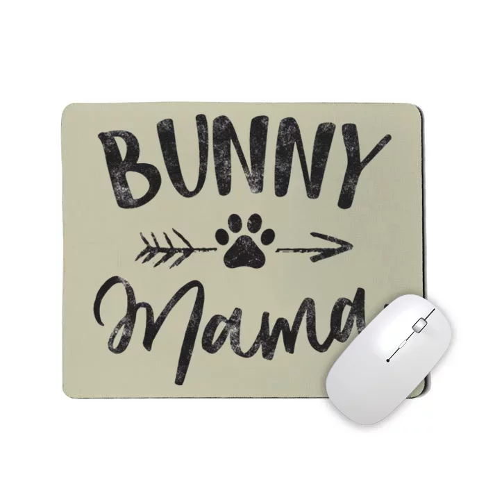 Bunny Mama Animal Lovers Pet Owner Gifts Rabbit Mom Mousepad