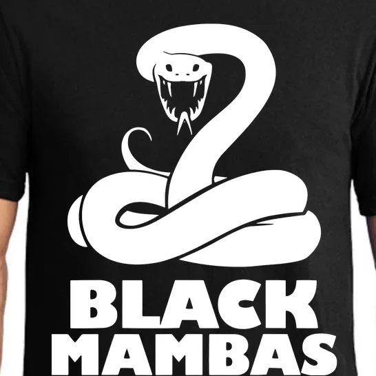 Black Mambas Are My Spirit Animal Scary Snake Pajama Set