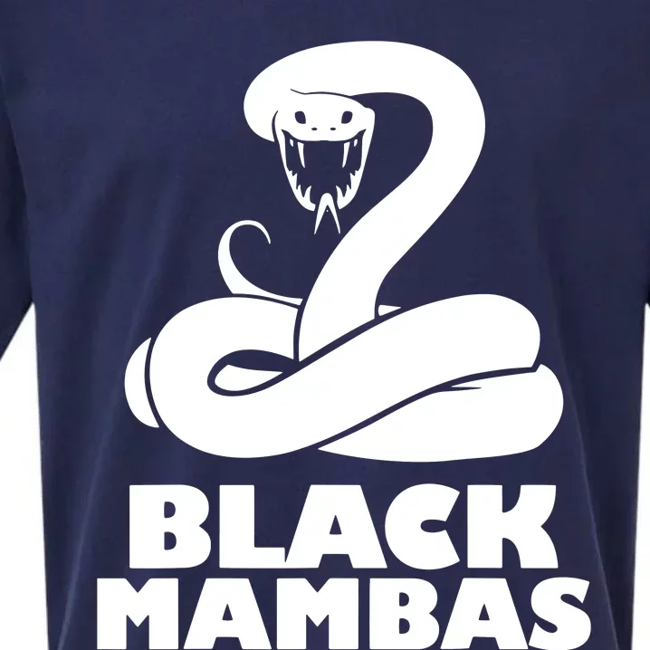 Black Mambas Are My Spirit Animal Scary Snake Sueded Cloud Jersey T-Shirt