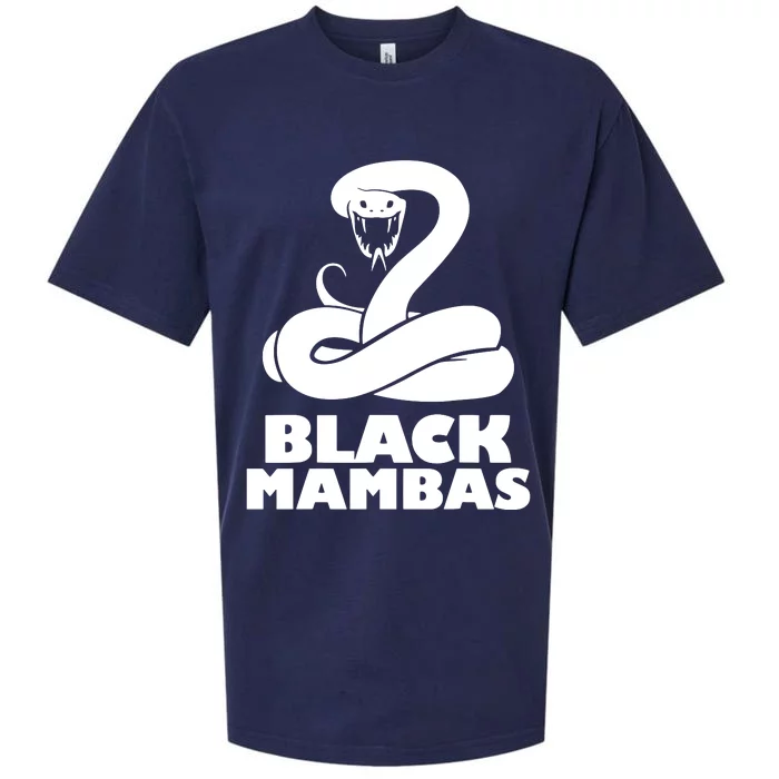 Black Mambas Are My Spirit Animal Scary Snake Sueded Cloud Jersey T-Shirt