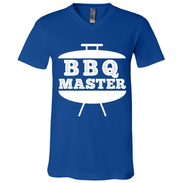 Bbq Master Barbecue Expert Meat Lover Flame Griller Steak Gift V-Neck T-Shirt