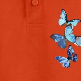 Blue Morpho Butterfly Swarm Lepidoptera Entomology Dry Zone Grid Performance Polo