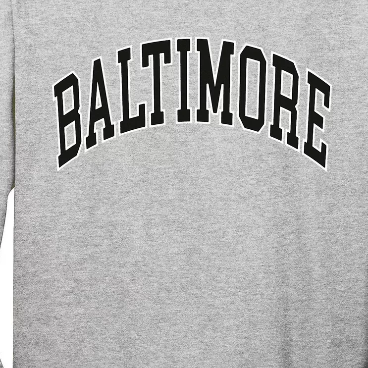 Baltimore Maryland Tall Long Sleeve T-Shirt