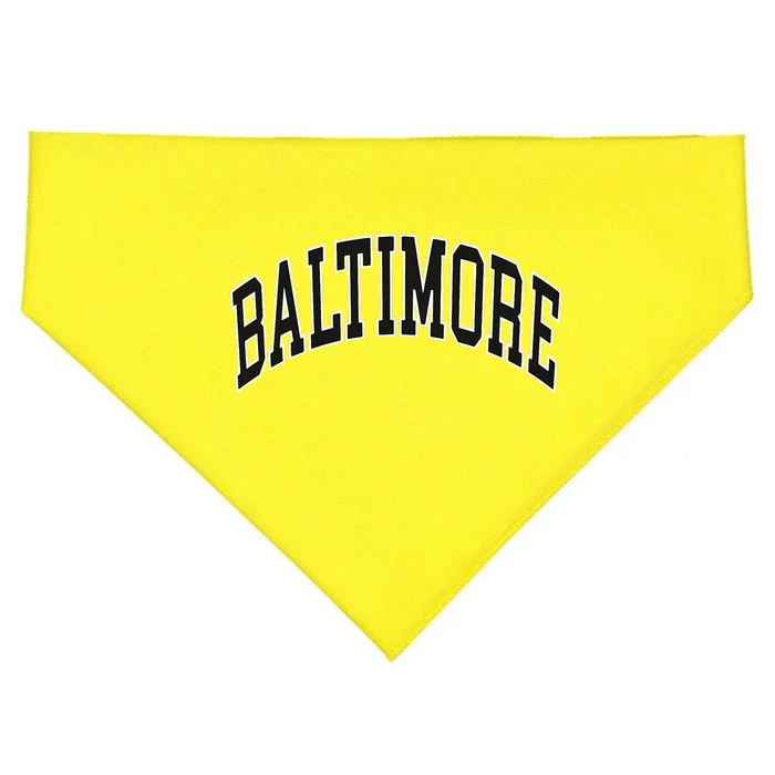 Baltimore Maryland USA-Made Doggie Bandana