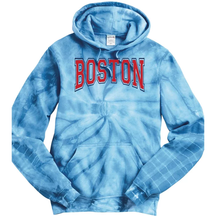 Boston Massachusetts Tie Dye Hoodie