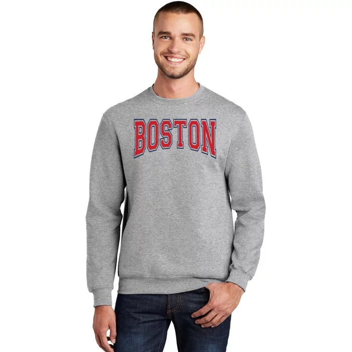 Boston Massachusetts Tall Sweatshirt