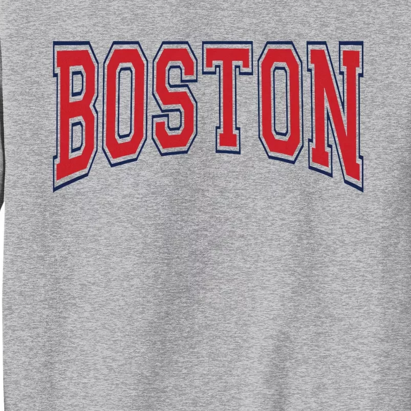 Boston Massachusetts Tall Sweatshirt