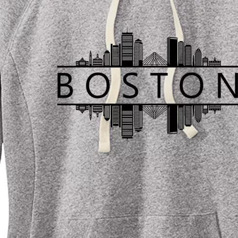 Boston Massachusetts Women's Fleece Hoodie