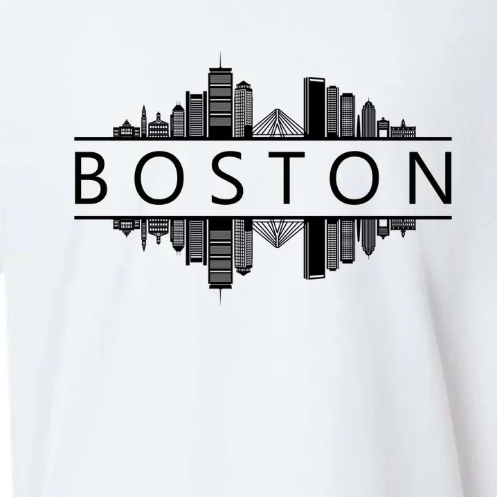 Boston Massachusetts Sueded Cloud Jersey T-Shirt