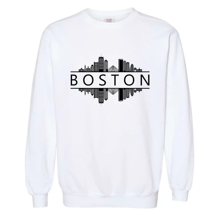 Boston Massachusetts Garment-Dyed Sweatshirt