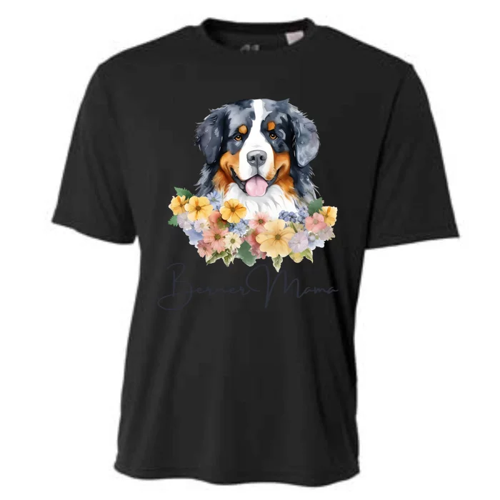 Berner Mama Bernese Mountain Dog Berner Mom Berner Funny Gift Cooling Performance Crew T-Shirt