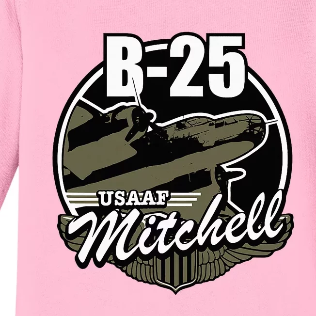 B25 Mitchell Baby Long Sleeve Bodysuit