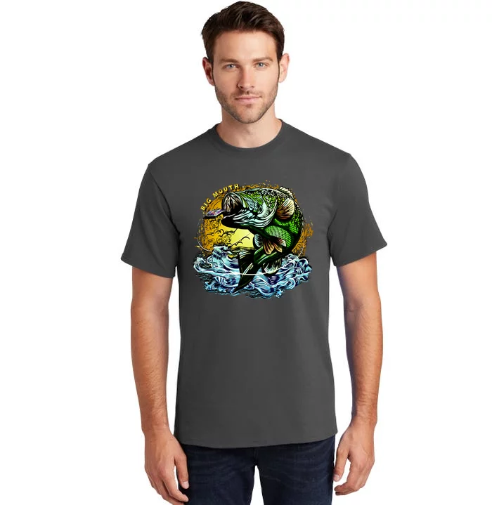 Big Mouth Bass Tall T-Shirt