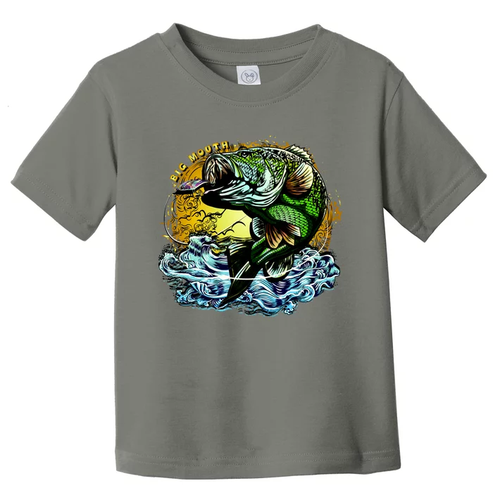 Big Mouth Bass Toddler T-Shirt