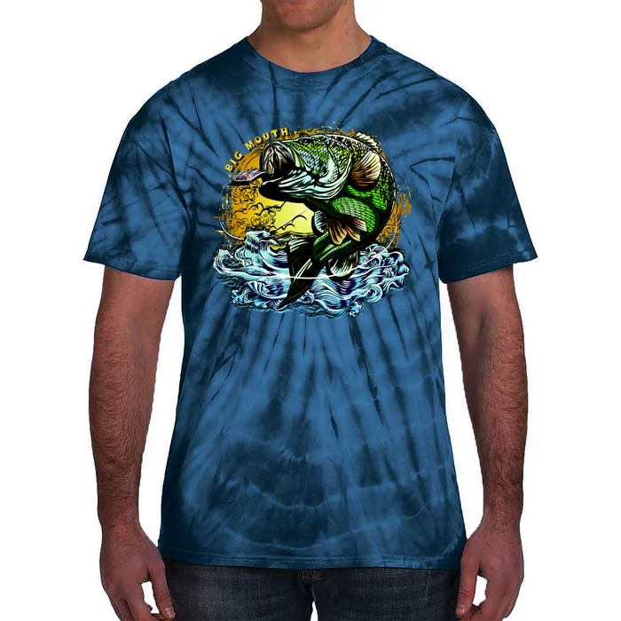 Big Mouth Bass Tie-Dye T-Shirt