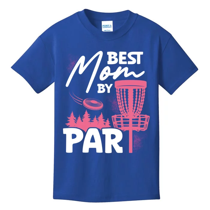 Best Mom By Par Ultimate Frisbee Gift Kids T-Shirt