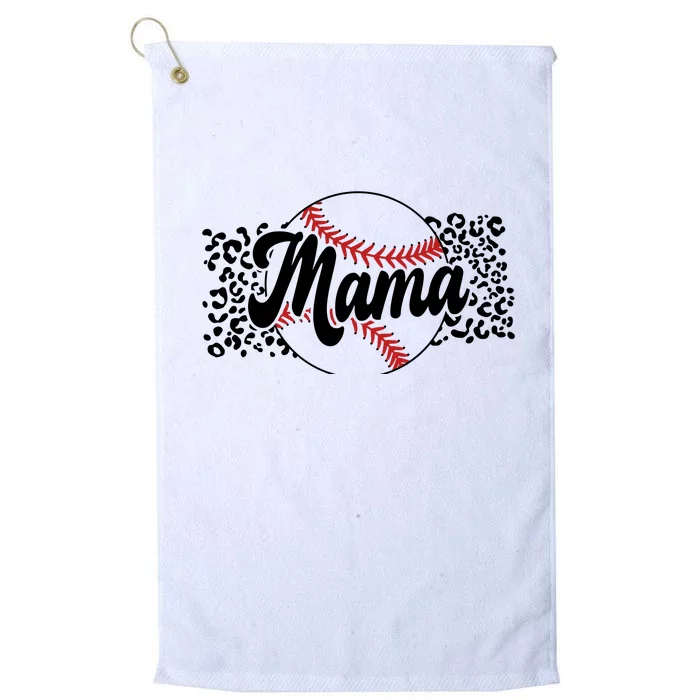 Baseball Mom Platinum Collection Golf Towel