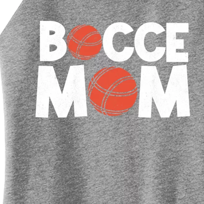 Bocce Mom Bocce Ball Player Mother Bocce Gift Women’s Perfect Tri Rocker Tank