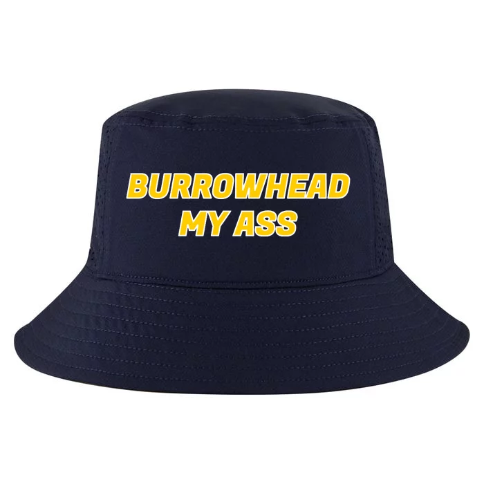 Burrowhead My Butt A*** Funny Football Fan Meme Kansas City Cool Comfort Performance Bucket Hat