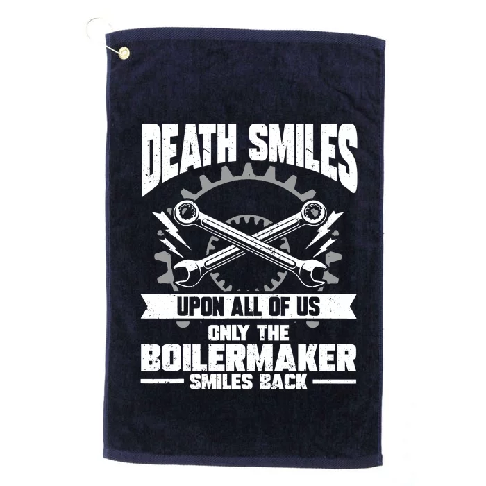 Boiler Maker Boilermaker Union Boilermaker Platinum Collection Golf Towel