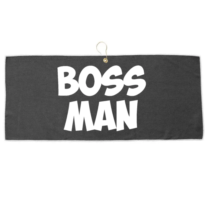 Boss Man Large Microfiber Waffle Golf Towel