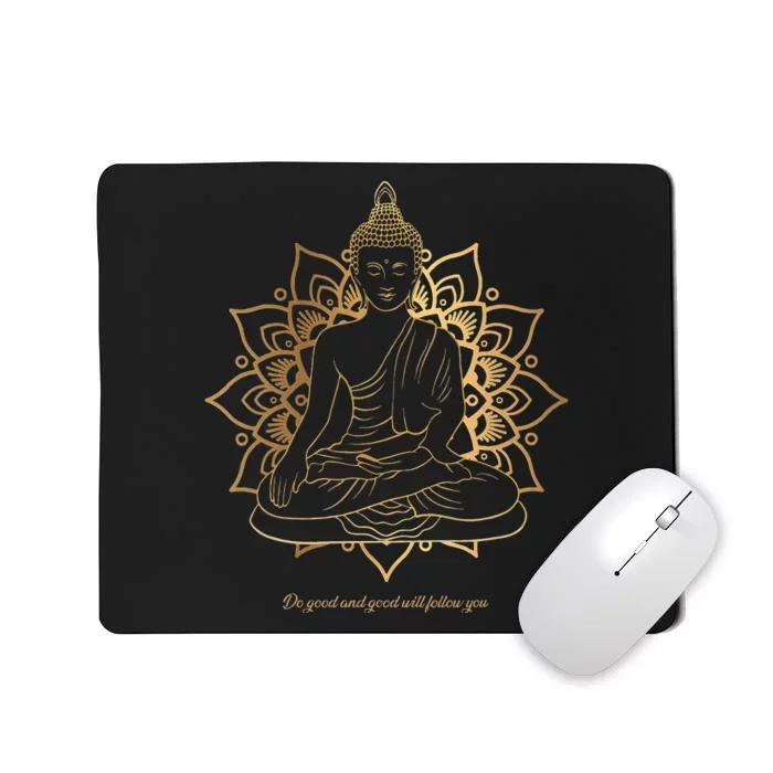 Buddha Mandala Buddhist Mindfulness Buddhism Spiritual Mousepad