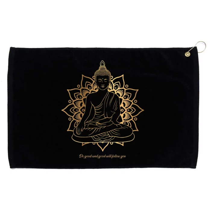 Buddha Mandala Buddhist Mindfulness Buddhism Spiritual Grommeted Golf Towel