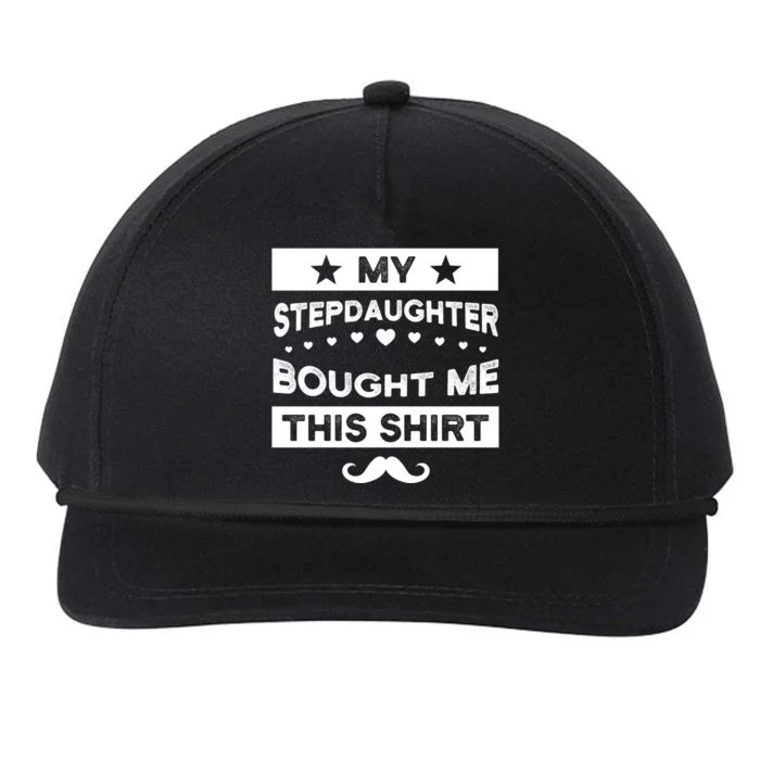 Being My Bonus Dad Is Really Bonus Father Stepdad Gift Snapback Five-Panel Rope Hat