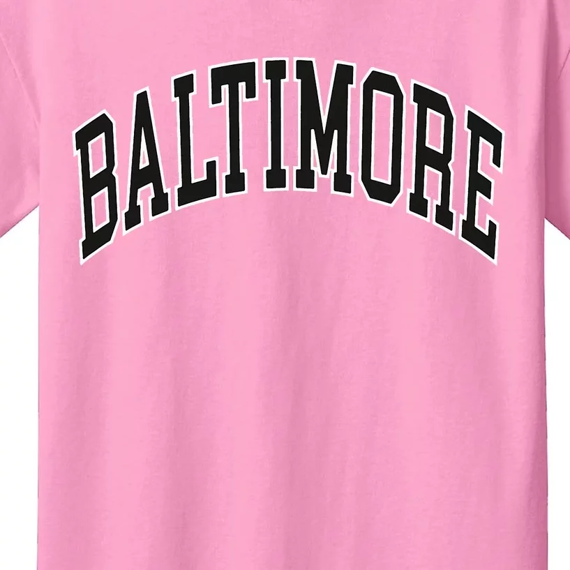 Baltimore Maryland Kids T-Shirt