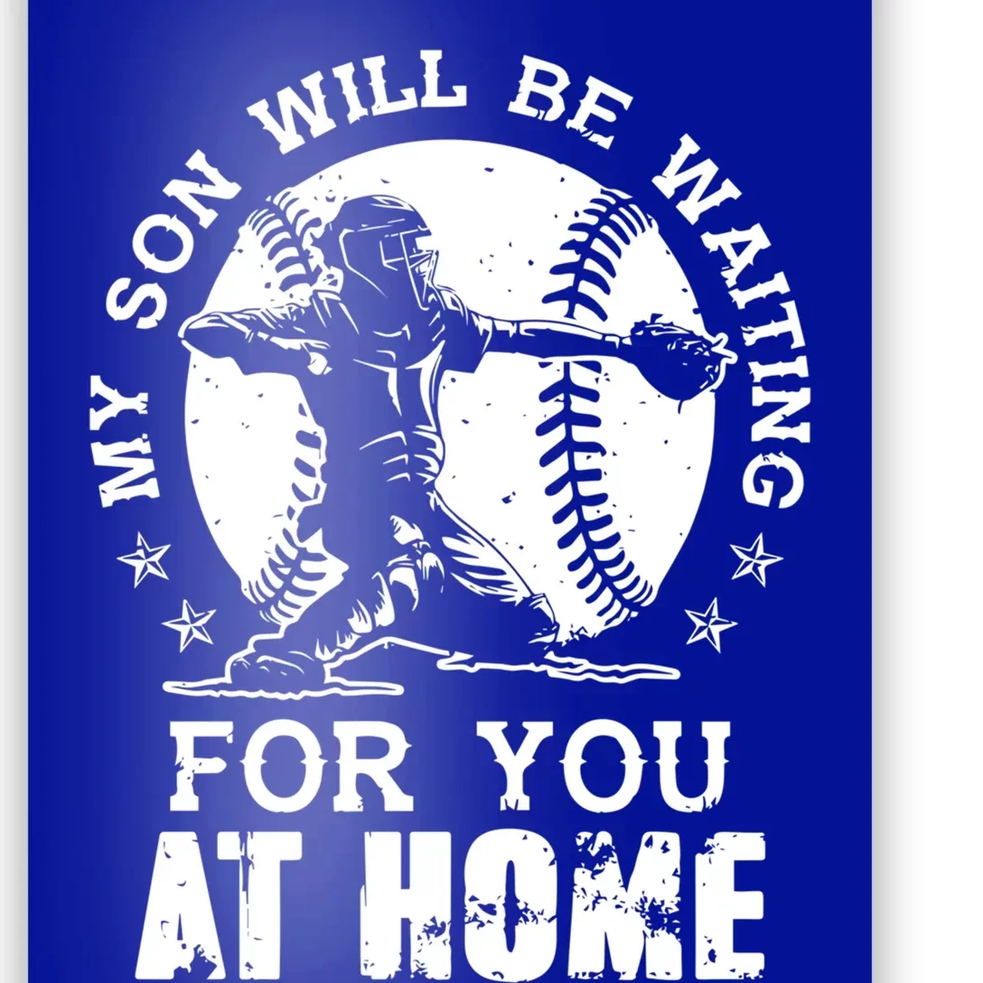 Baseball Mom Baseball Dad Merchandise Gift Poster