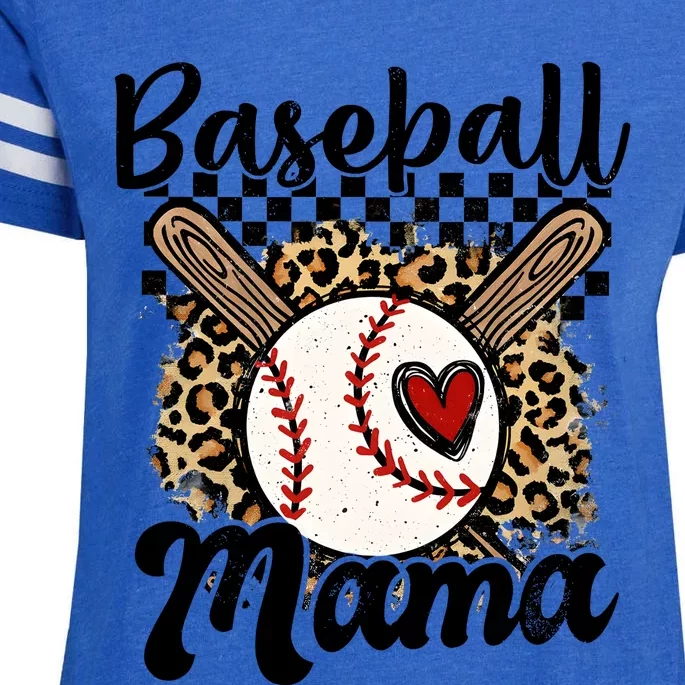 Baseball Mama Baseball Mom Family Funny Enza Ladies Jersey Football T-Shirt