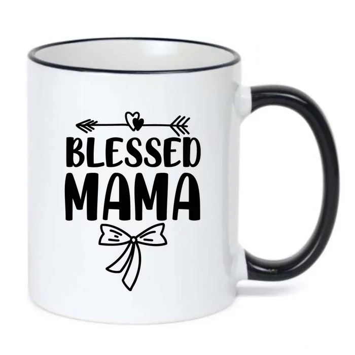 Blessed Mama Black Color Changing Mug