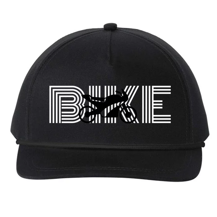 Bike Motorcyclist BIKE With Motorcycle Snapback Five-Panel Rope Hat