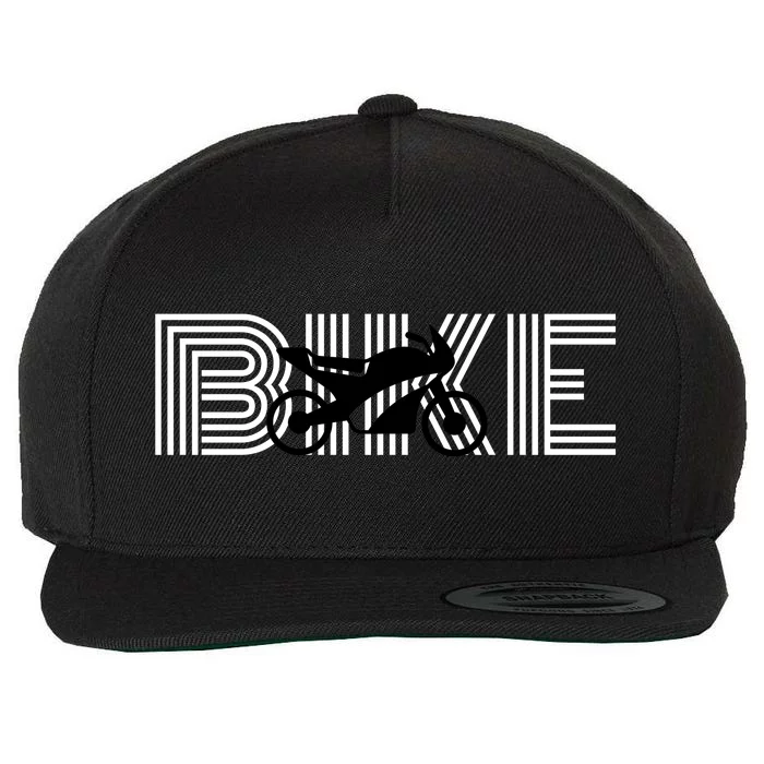 Bike Motorcyclist BIKE With Motorcycle Wool Snapback Cap