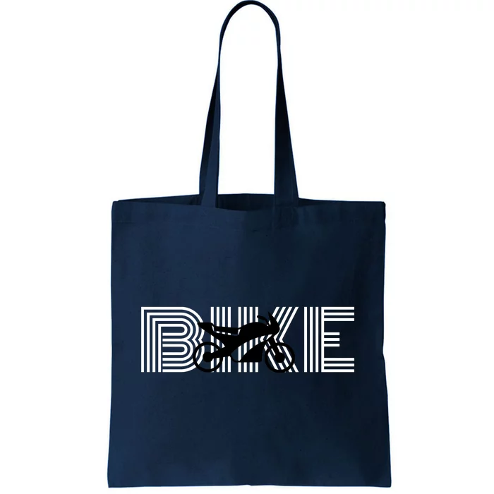 Bike Motorcyclist BIKE With Motorcycle Tote Bag