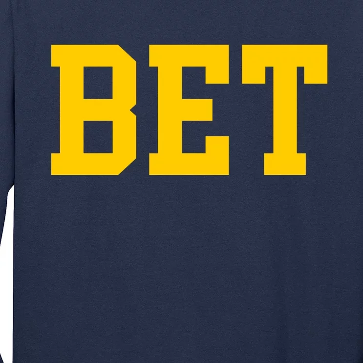 Bet Michigan Long Sleeve Shirt