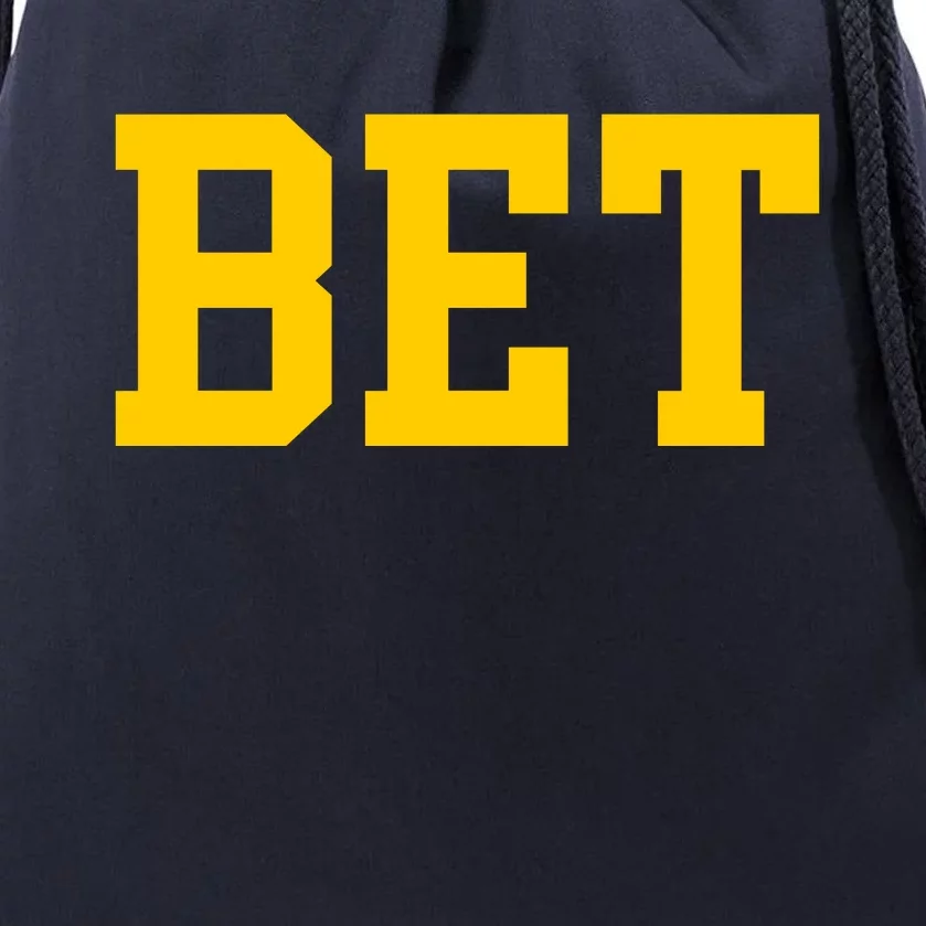 Bet Michigan Drawstring Bag