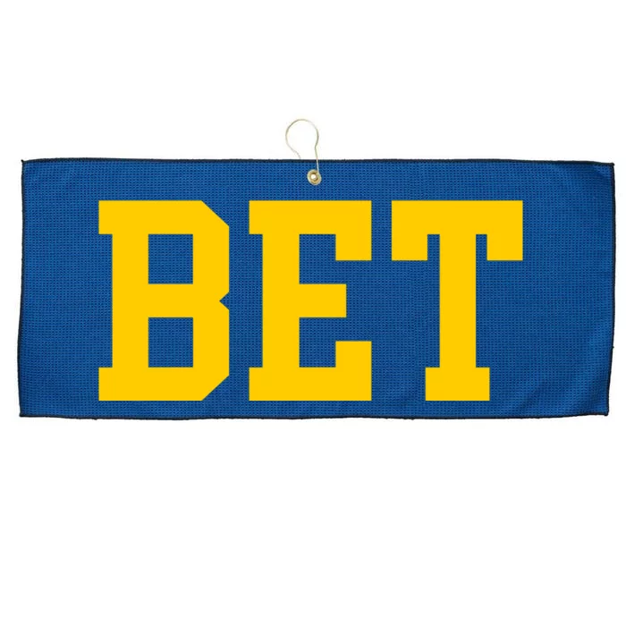 Bet Michigan Large Microfiber Waffle Golf Towel