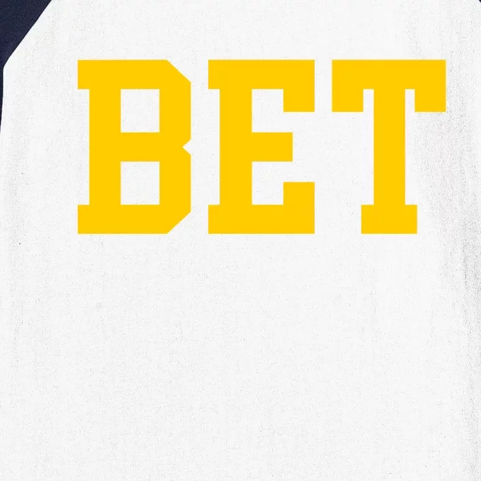 Bet Michigan Baseball Sleeve Shirt