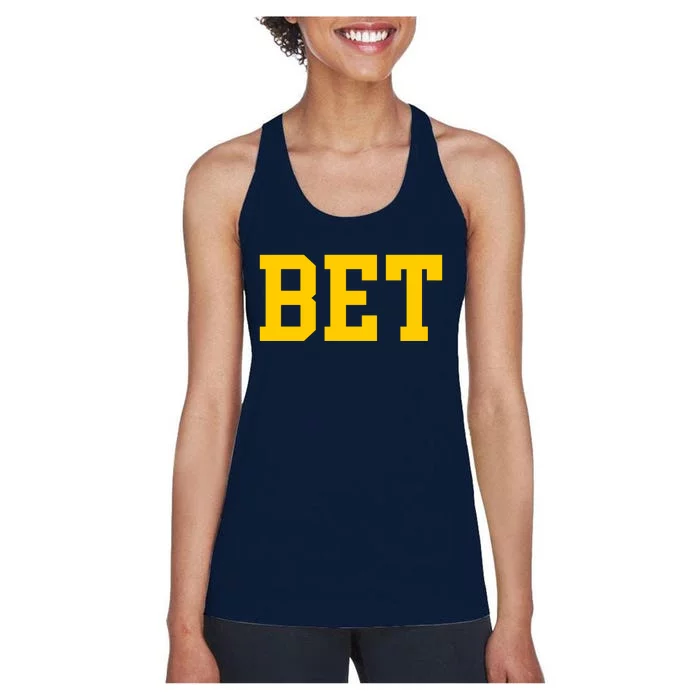 Bet Michigan Women's Racerback Tank